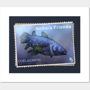 Trice Forgotten - Nemo's Friend the Coelacanth Posters and Art